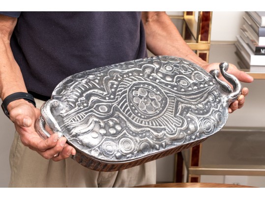 Don Drumm Cast Aluminum Lidded Casserole