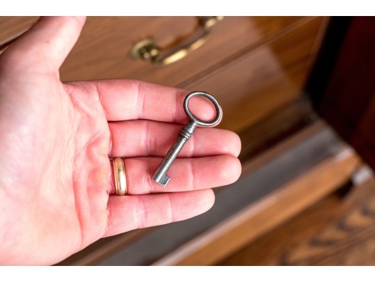 Antique Cherry Armoire Converted To Bar Cabinet From Dove Coat