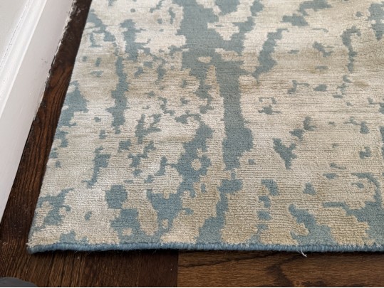 Nepalese Hand-Knotted Wool And Silk Area Carpet, 7'-10