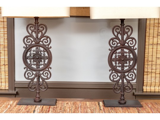 Pair Of Restoration Hardware 