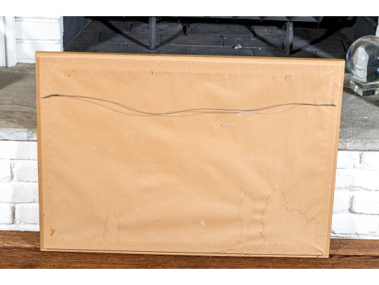 J. Scarry (Irish, 20th C.) Oil On Board, Landscape With River And Waterfall