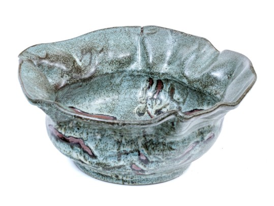 Well Potted Large Signed Studio Pottery Centerpiece Bowl