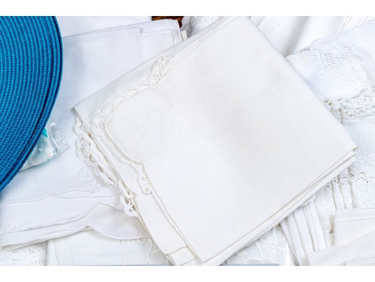 Collection Of High Quality Table Linens Including Christian Dior