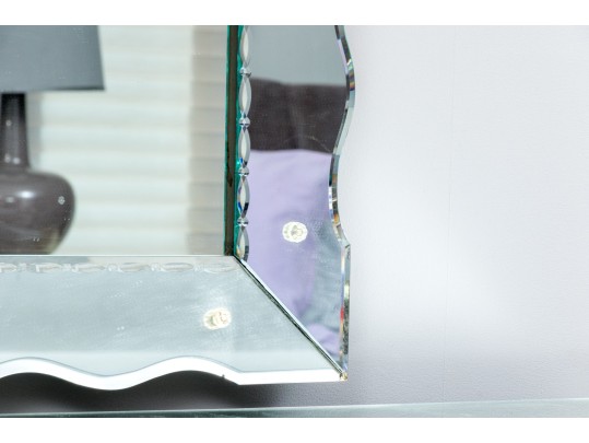 Attrib. Glen Leroux, Venetian Style Oversized Mirror