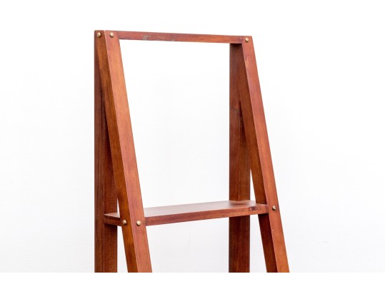 Classic Ladder Form Etagere Bookshelf