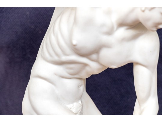 G. Ruggeri Signed Sculpture Of Discobolus Of Myron