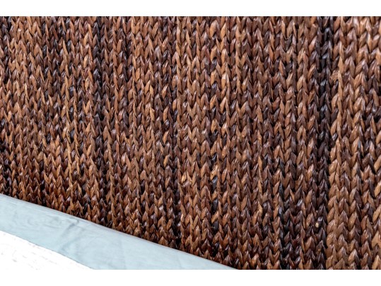 Pottery Barn Woven Seagrass Queen Headboard