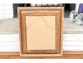 French Baroque Style Carved Gesso And Giltwood Mirror