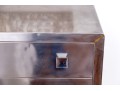 Vintage Simons Furniture Art Deco Aluminum Clad Chest, Ca. 1940's