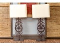 Pair Of Restoration Hardware 