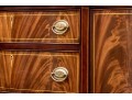 Henkel Harris Federal Style Mahogany Oxbow Sideboard