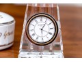 Collection Of Table Top Clocks And Box Including Tiffany & Co And Waterford