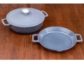Zakarian By Dash Cast Iron Skillet And Lidded Braiser