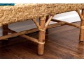 Awesome Faux Bamboo And Rattan Bench