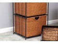 Collection Of Woven Wicker Storage