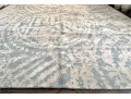 Nepalese Hand-Knotted Wool And Silk Area Carpet, 7'-10