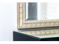 Lavish Silvered And Carved Gesso And Wood Mirror