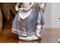 Group Of Two Lladro Porcelain Figural Sculptures