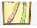 Set Of Six Burnell Signed Watercolor Paintings Of Vegetables, 2011