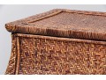 Quality Bombe Form Rattan Woven Storage Chest
