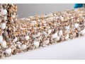 Decorative Shell Encrusted Framed Mirror