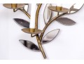Pair Of Fabulous Mirrored Three Light Wall Sconces