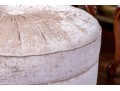 Attrib. Mitchell Gold + Bob Williams Upholstered Poof Ottoman