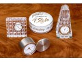 Collection Of Table Top Clocks And Box Including Tiffany & Co And Waterford