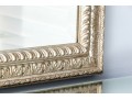 Lavish Silvered And Carved Gesso And Wood Mirror