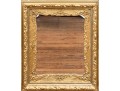 French Baroque Style Carved Gesso And Giltwood Mirror