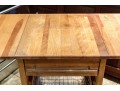 Crate & Barrell Kitchen Island With Drop Leaves
