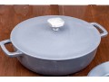 Zakarian By Dash Cast Iron Skillet And Lidded Braiser