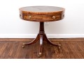 Henredon Leather Top Drum Table