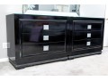 Pair Of Futurama Dresser Chests With Fitted Mirror Tops