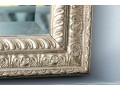 Lavish Silvered And Carved Gesso And Wood Mirror