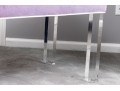 Chic Custom Upholstered Lucite Bench
