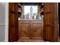 Antique Cherry Armoire Converted To Bar Cabinet From Dove Coat