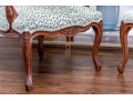 Pair Of Louis XV Style Fauteuils In Leopard Pattern Upholstery