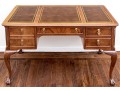 Sligh Chippendale Style Mahogany Leather Top Writing Desk