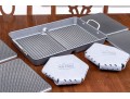 Two-Well Grill Pan With Assorted Accessories