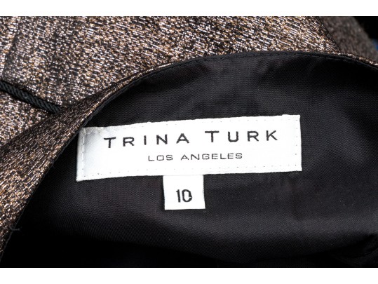 Collection Of Two Trina Turk Sleeveless Sheath Dresses, Sizes 10, 8