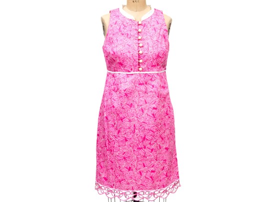 Collection Of Three Lily Pulitzer Sleeveless Sheath And Spaghetti Strap Dresses, Sizes 10, M