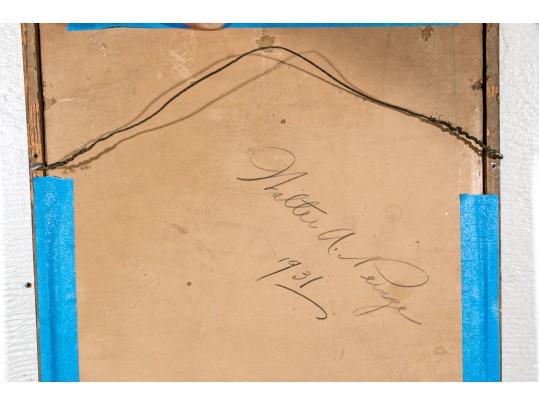 WA. Peinze (American, 1898-1966) Gouache On Paper, Floral Still Life, 1931