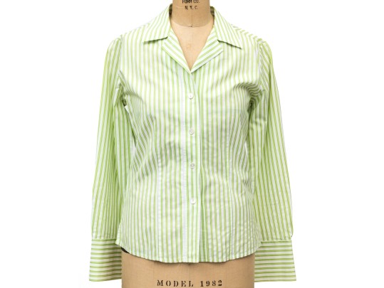 Collection Of Two Button Down Shirts, Ralph Lauren And Zavella, Sizes 8 And 10