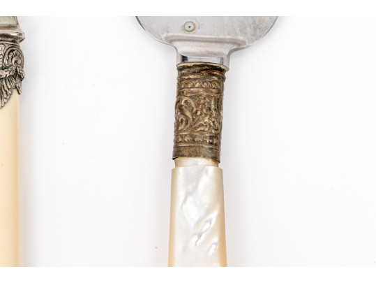 Assembled Collection Of Italian And English Serving Utensils