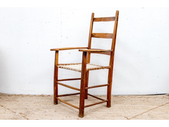 Arts And Crafts Style Ladderback Armchair