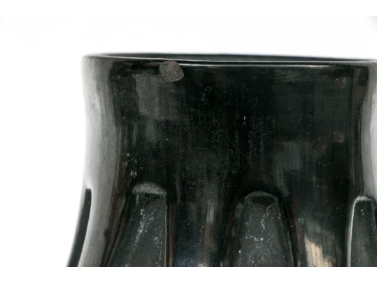 Native American San Ildefonso Blackware Jar Attributed To Maria Martinez