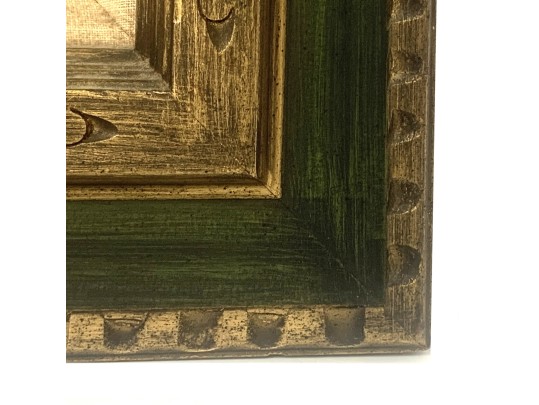 Signed Hand Painted Oil On Canvas Floral Still Life