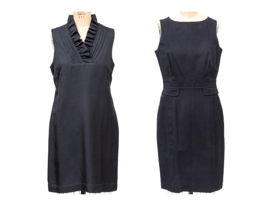 Collection Of Two Assorted Vineyard Vines, Max & Co. Sleeveless Sheath Dresses