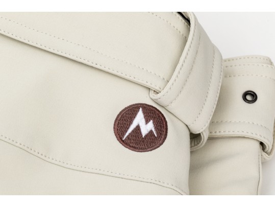Marmot Ivory And Grey Ski Pants, Size M